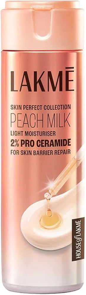 Lakme Peach Milk Pro Ceramide Moisturizer - 24hr Hydration (Skin Nourishment) | GILLDEEP.COM