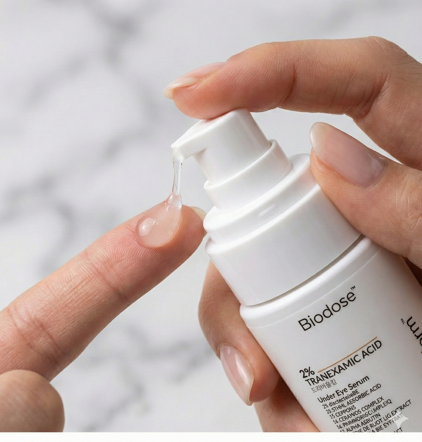 Remove dark circles under the eyes, you can use your Biodose Clariderm Serum