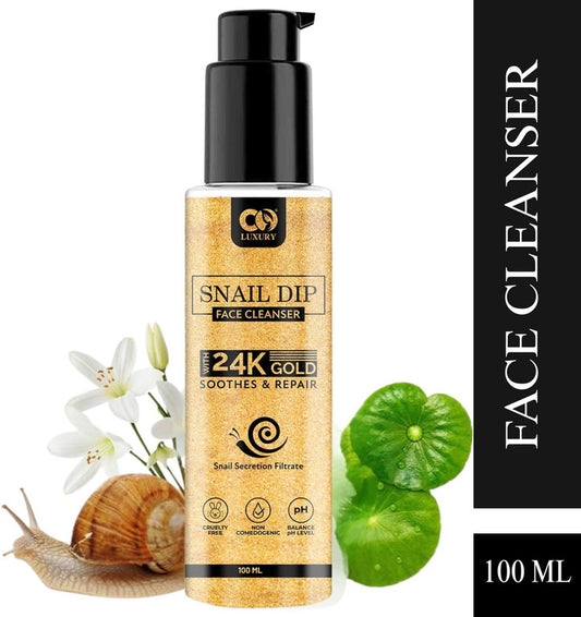 Snail Dip Face Serum (with 24K Gold) – Jumbo Pack 100ml